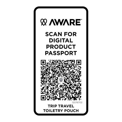 Trip Aware™ resenecessär av återvunnet material på 2 l Standard | Naturvit | Inget reklamtryck | Inte tillgängligt | Inte tillgängligt | Inte tillgängligt
