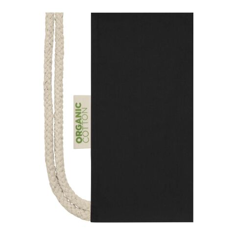 Odisha 140 g/m² gympapåse av ekologiskt OCS-material, 5 l  Standard | Svart | Inget reklamtryck | Inte tillgängligt | Inte tillgängligt | Inte tillgängligt