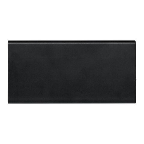 Plate 8 000 mAh powerbank i aluminium Svart