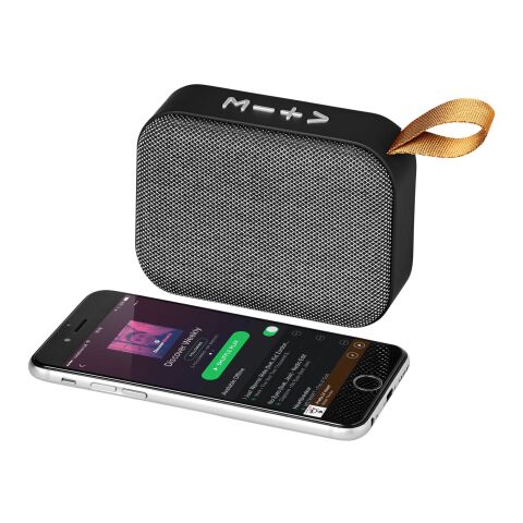 Fashion Bluetooth®-högtalare i tyg Standard | Grå | Inget reklamtryck | Inte tillgängligt | Inte tillgängligt