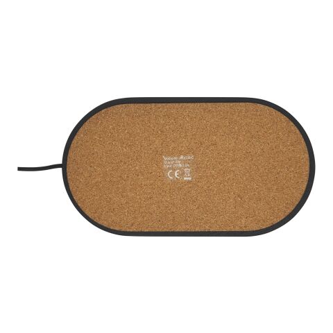 Klip skrivbordsorganisatör med 5 W trådös laddning Standard | svart | Inget reklamtryck | Inte tillgängligt | Inte tillgängligt