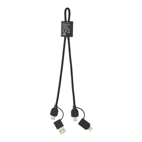 Connect 6-i-1 45 W snabbladdningskabel av RCS-återvunnen aluminium Standard | svart | Inget reklamtryck | Inte tillgängligt | Inte tillgängligt