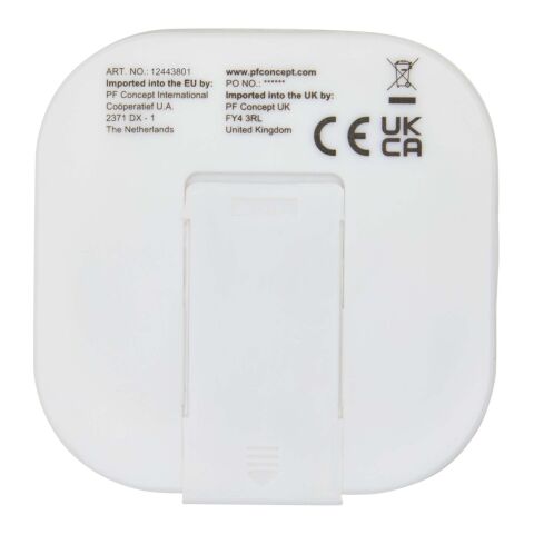 Baekdu headset med Type C-kabel och förvaringsfodral av återvunnen plast Standard | vit | Inget reklamtryck | Inte tillgängligt | Inte tillgängligt