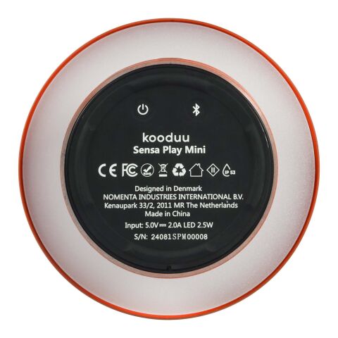 Kooduu Sensa Play Mini bärbar högtalare och lampa från JBL Standard | Orange | Inget reklamtryck | Inte tillgängligt | Inte tillgängligt