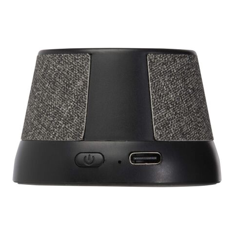 Horna magnetisk trådlös högtalare på 3 W av återvunnen plast Standard | Svart | Inget reklamtryck | Inte tillgängligt | Inte tillgängligt