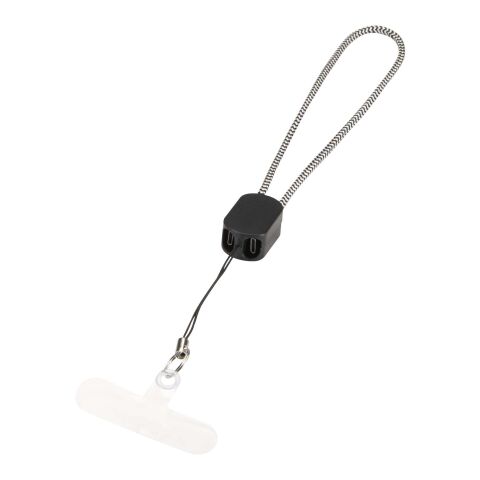 Arich armband med inbyggd 20 W Type-C-laddningskabel i RCS-återvunnet material Svart / Blå