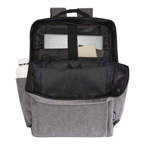 Libra 15 tum laptopväska av återvunnen GRS Standard | Ljunggrå | Inget reklamtryck | Inte tillgängligt | Inte tillgängligt | Inte tillgängligt