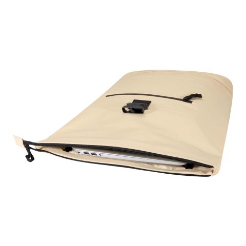 Resi Plus 15 tums ryggsäck med rulltopp av GRS-återvunnet material, 18 l Standard | Oatmeal | Inget reklamtryck | Inte tillgängligt | Inte tillgängligt | Inte tillgängligt