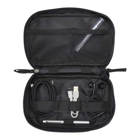 Resi Plus tillbehörsväska av återvunnen GRS, 1 l Standard | Svart | Inget reklamtryck | Inte tillgängligt | Inte tillgängligt