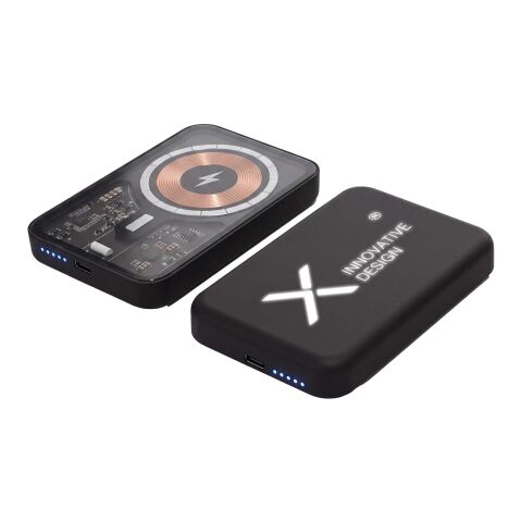 SCX.design P41 MagLED 5000 mAh magnetisk powerbank Svart