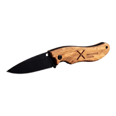 SCX.design T33 hopfällbar kniv i olivträ Trä