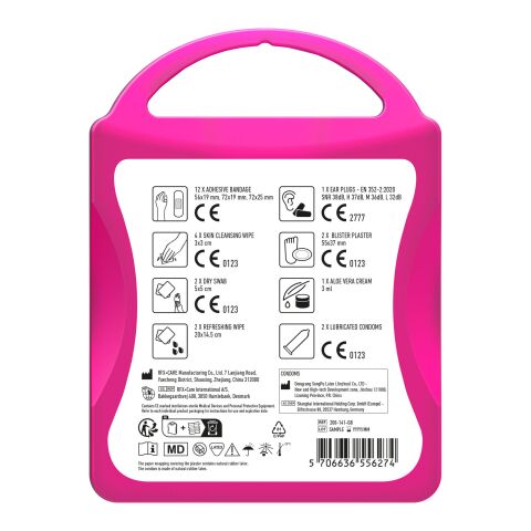 MyKit Festival Plus Transparent magenta | Inget reklamtryck | Inte tillgängligt | Inte tillgängligt