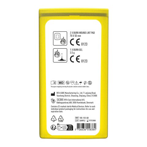 MiniKit Burn Transparent gul | Inget reklamtryck | Inte tillgängligt | Inte tillgängligt