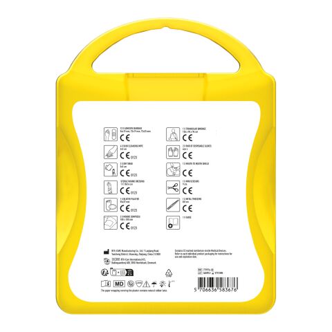 MyKit First aid Premium Transparent gul | Inget reklamtryck | Inte tillgängligt | Inte tillgängligt
