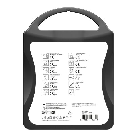 MyKit First aid Premium Transparent svart | Inte tillgängligt | Inget reklamtryck | Inte tillgängligt | Inte tillgängligt