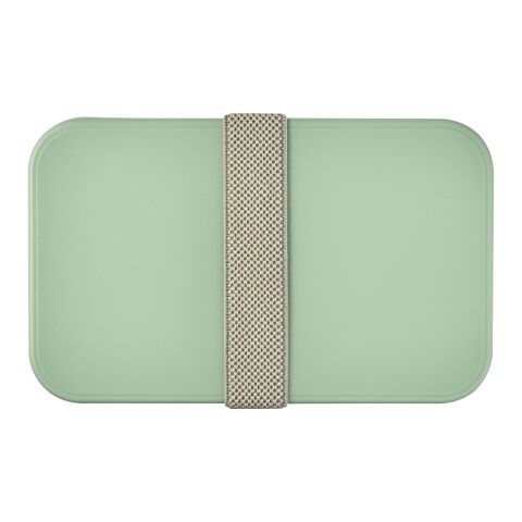 MIYO Renew lunchlåda i dubbla lager Elfenbensvit-Havsgrön-Stengrå | Inget reklamtryck | Inte tillgängligt | Inte tillgängligt