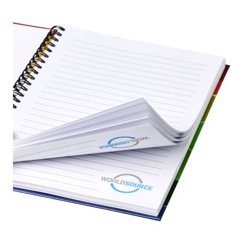 Wire-o A5 anteckningsbok med hårt omslag Vit | Inget reklamtryck | Inte tillgängligt | Inte tillgängligt