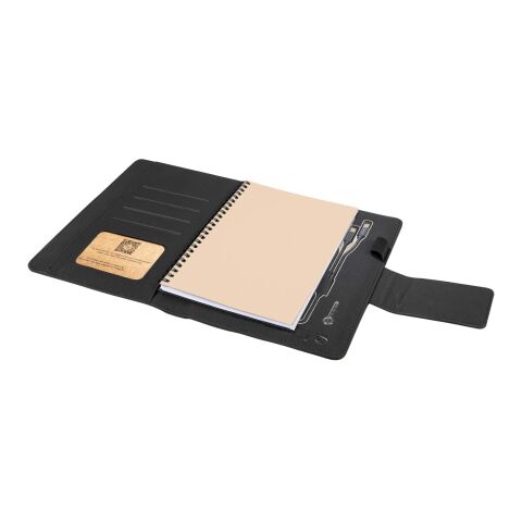 SCX.design O16 light-up A5-anteckningsbok med powerbank Standard | svart | Inget reklamtryck | Inte tillgängligt | Inte tillgängligt