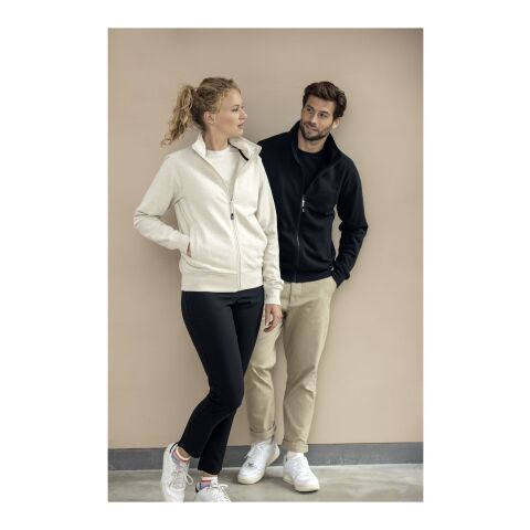 Galena unisextröja med hel dragkedja av Aware™-återvunnet material Svart | XL