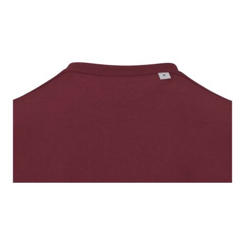 Balfour 200 g/m² kortärmad rundhalsad unisex-T-shirt av ekologiskt OCS-material Djup vinröd | L