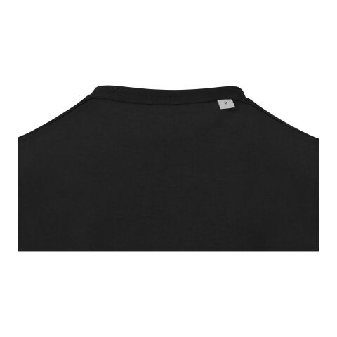 Balfour 200 g/m² kortärmad v-ringad unisex-T-shirt av ekologiskt OCS-material Svart | 3XL