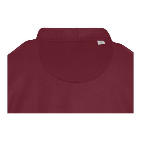 Jasper 280 g/m² unisex-huvtröja av återvunnet ekologiskt OCS-material Djup vinröd | L