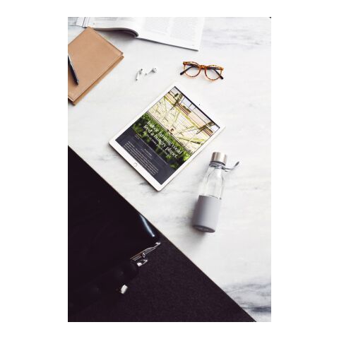 VINGA Lean glasvattenflaska grå | Inget reklamtryck | Inte tillgängligt | Inte tillgängligt