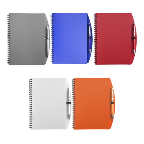 Anteckningsblock A5 med penna Blå | Inget reklamtryck | Inte tillgängligt | Inte tillgängligt