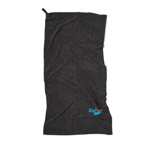 VINGA GRS RPET active dry handduk large grå