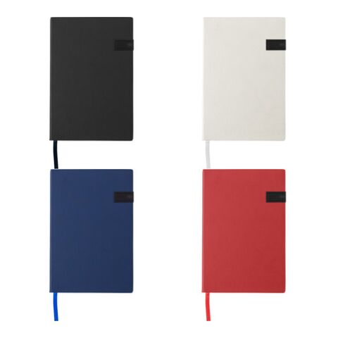 Anteckningsbok i PU med 16 GB USB-minne Röd | Inget reklamtryck | Inte tillgängligt | Inte tillgängligt