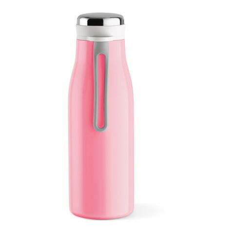 Arkansas 350 fles gerecycled roestvrij staal 400 ml Ljusrosa | Inget reklamtryck