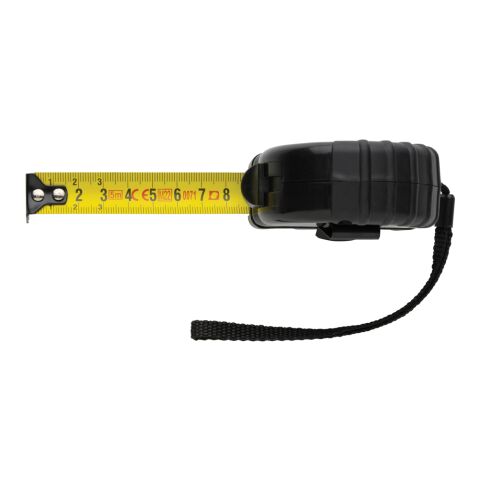 RCS återvunnen plast 5M/19mm måttband svart | Inget reklamtryck | Inte tillgängligt | Inte tillgängligt