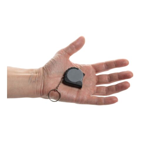 MeasureMate nyckelring med 1M måttband RCS återvunnen ABS grå | Inget reklamtryck | Inte tillgängligt | Inte tillgängligt