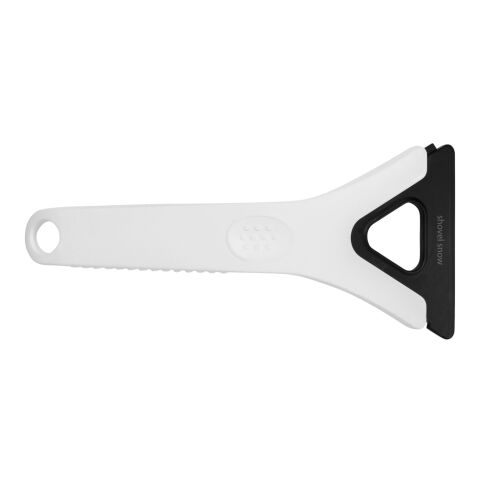 Polard 3-i-1 isskrapa RCS-certifierad återvunnen plast vit | Inget reklamtryck | Inte tillgängligt | Inte tillgängligt