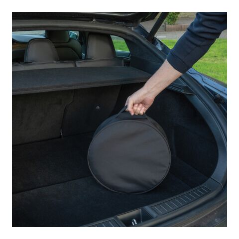 Volty Aware™ RPET EV-kabelförvaringsväska svart | Inget reklamtryck | Inte tillgängligt | Inte tillgängligt