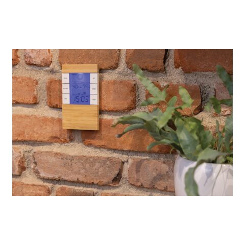 Utah väderstation RCS rplast &amp; FSC®bambu brun | Inget reklamtryck | Inte tillgängligt | Inte tillgängligt