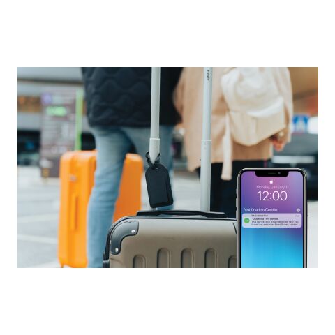 Globetrack RCS  bagagetagg, kan spåras i alla länder svart | Inget reklamtryck | Inte tillgängligt | Inte tillgängligt