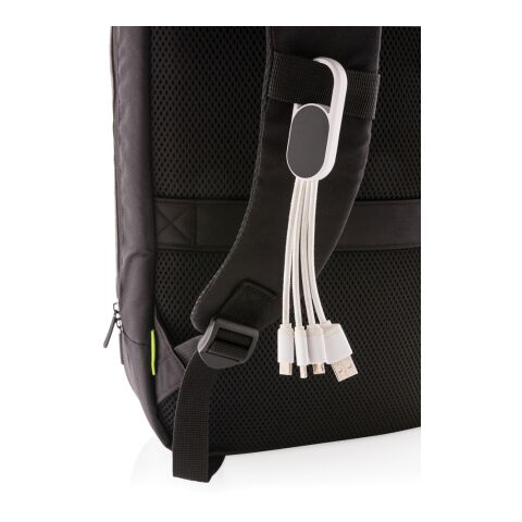 4-i-1 kabel med karbinclip vit | Inget reklamtryck | Inte tillgängligt | Inte tillgängligt