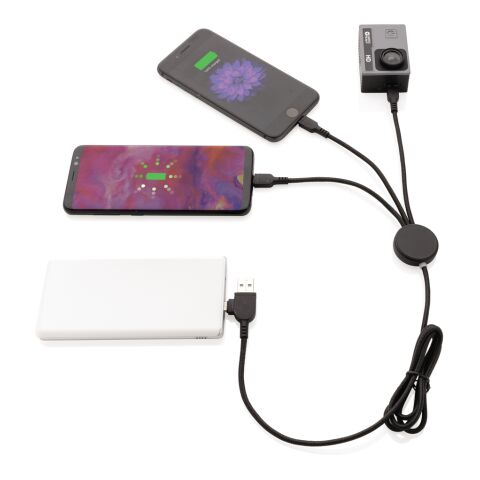 Light up logga 6-i-1 kabel svart | Inget reklamtryck | Inte tillgängligt | Inte tillgängligt