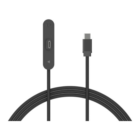 Aluvia RCS 65 W PD-kabel med justerbart telefonställ svart | Inget reklamtryck | Inte tillgängligt | Inte tillgängligt