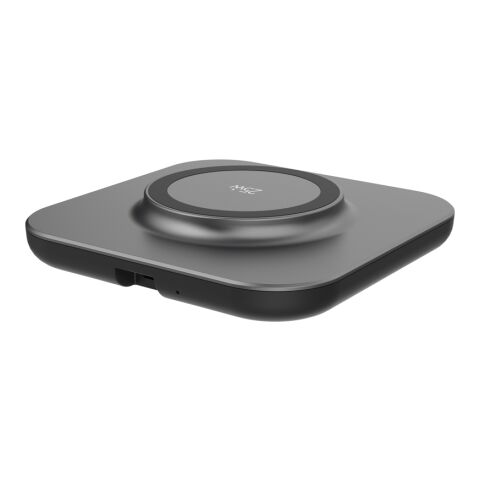 Quantom ultrasnabb 25 W magnetisk trådlös laddningsplatta grå-svart | Inget reklamtryck | Inte tillgängligt | Inte tillgängligt