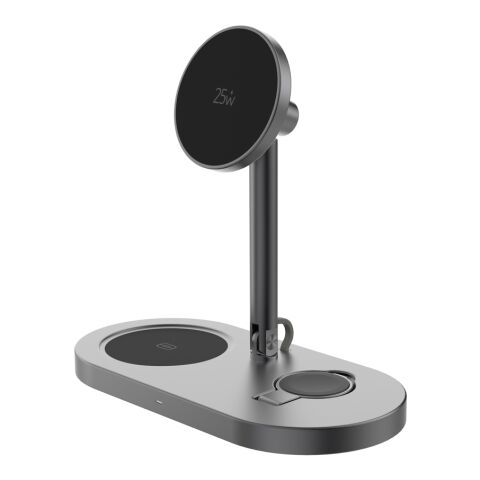 Quantom RCS ultrasnabb 25W magnetisk skrivbordsladdare grå-svart | Inget reklamtryck | Inte tillgängligt | Inte tillgängligt