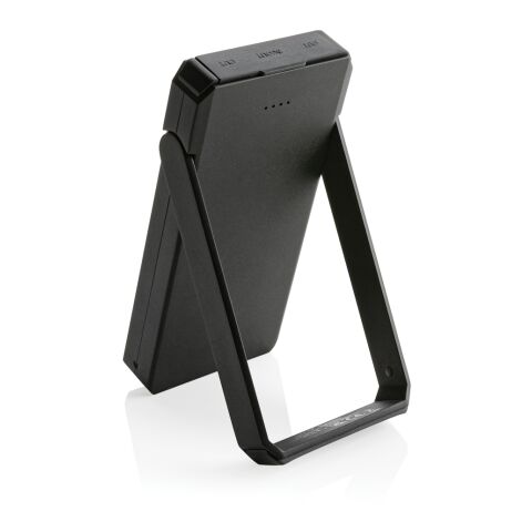 Skywave 10.000 mAh solcellspowerbank RCS återvunnen plast svart | Inget reklamtryck | Inte tillgängligt | Inte tillgängligt