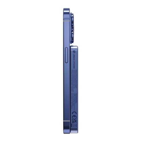 Urban Vitamin Marin 5000mAh magnetisk 15W trådlös powerbank blå