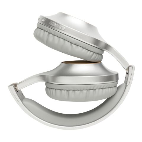 Dakota bambu trådlösa hörlurar grå-grå | Inget reklamtryck | Inte tillgängligt | Inte tillgängligt