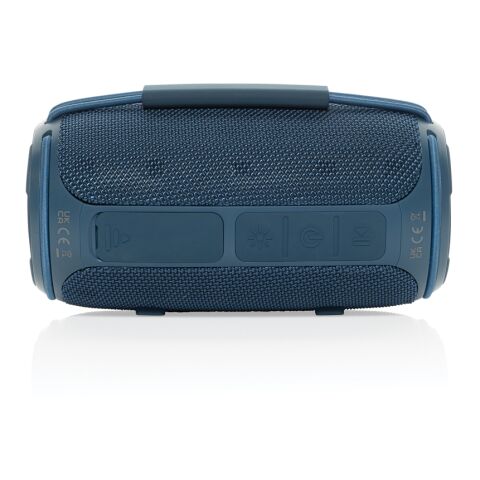 Prisma RCS återvunnen plast IPX 4 vattentät 16 W högtalare blå | Inget reklamtryck | Inte tillgängligt | Inte tillgängligt