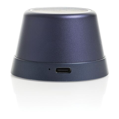 Nivio magnetisk 5W högtalare i RCS återvunnen aluminium blå | Inget reklamtryck | Inte tillgängligt | Inte tillgängligt