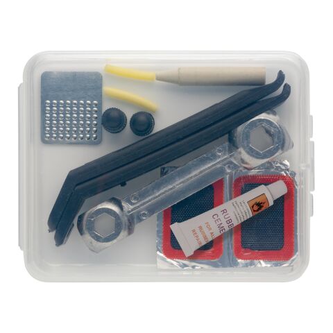 Kompakt reparationskit för cykel vit-svart | Inget reklamtryck | Inte tillgängligt | Inte tillgängligt