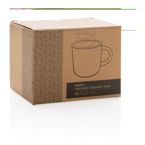 Keramikmugg vintage grå | Inget reklamtryck | Inte tillgängligt | Inte tillgängligt