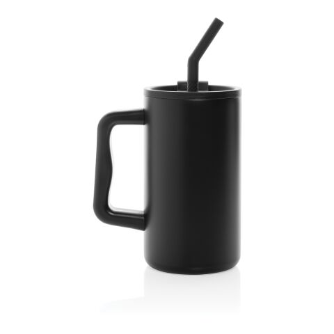 Cube RCS-certifierad kontorsmugg i återvunnet stål 800 ml. svart | Inget reklamtryck | Inte tillgängligt | Inte tillgängligt